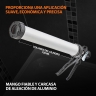 Pistola para calafatear, 750 ml, "cerrada", cuerpo de aluminio, vastago redondo 8 mm Sparta