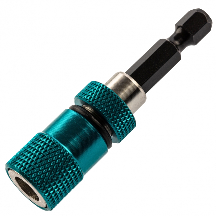Адаптер для бит с ограничителем и двойным магнитом, 1/4"// Gross 1