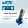 Punta PH2 x 25 mm con limitador e iman, para placas de yeso, S2 Gross