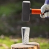 Hammer, 1000 g, rubber handle in fiberglass // sparta