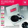 Set ferăstrău cu gaură pentru lemn, 19-127 mm, 12 buc// Matrix