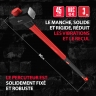 Marteau, 3000 g, manche caoutchouté en fibre de verre // Matrix