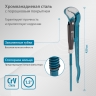 Ключ трубный рычажный, №2, 1,5", цельнокованый, CrV, тип - "S"// Gross