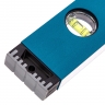 Nivel aluminio, 1200 mm, reforzado con tapones antigolpes, manillas, 3 ojales Gross