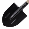 Shovel a baille, 205x275x1400 mm, stiffeners, wooden handle // Russia