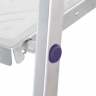 Escalera de tijera MTX - 5 peldanos, aluminio, 150 kg