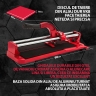 Dispozitiv de tăiat faianță 400 x 16 mm, pat turnat, cărucior pe rulmenți, mâner întărit// MTX