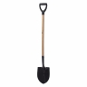 Shovel for bulk cargo, 215x290x1340 mm, Wooden handle Russia lacquer // SibrTech