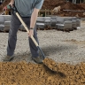 Shovel for bulk cargo, 215x290x1340 mm, Wooden handle Russia lacquer // SibrTech