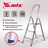 Scara MTX, 3 trepte, aluminiu