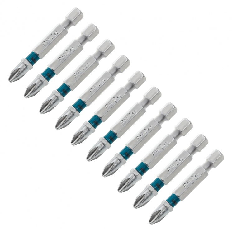  Jeu d'embouts PH2 x 50, acier S2, 10 pcs. Gross