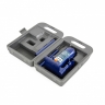 Jack hidraulic hidraulic, 3 t, H Riding 178-343 mm, in carcasa din plastic Stels