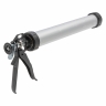 Caulk gun, 750 ml, "farm", aluminum body, Round rod 8 mm // Sparta